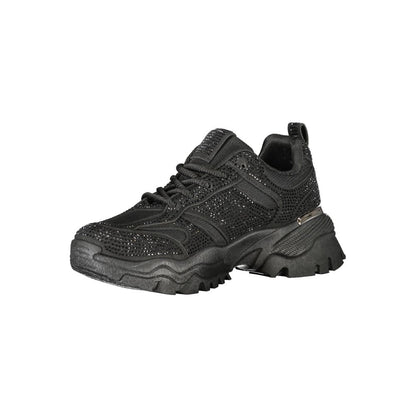 Laura Biagiotti Black Polyester Women Sneaker