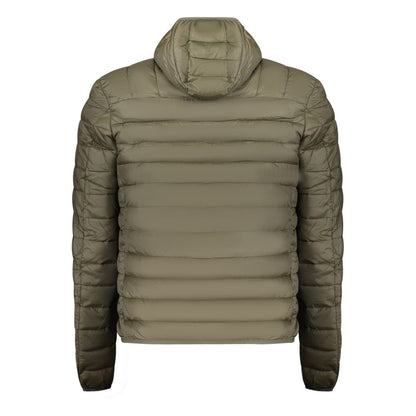 Cavalli Class Green Polyester Men Jacket