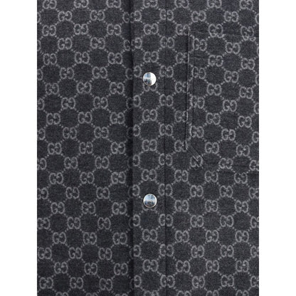 Gucci Gray Wool Coat