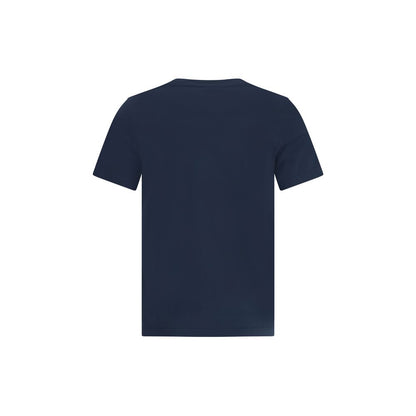 Maison Kitsuné Blue Cotton T-Shirt
