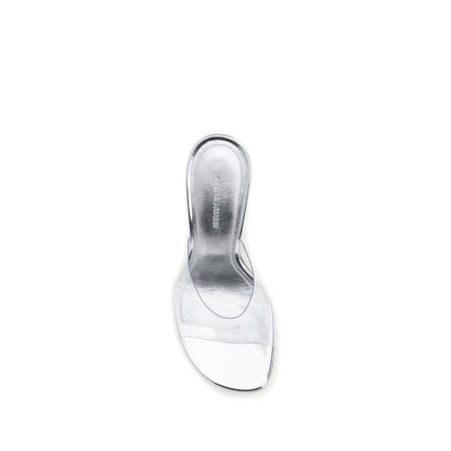 Amina Muaddi Taylor Glass Sandals