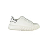 Gaelle Paris White Polyester Sneaker