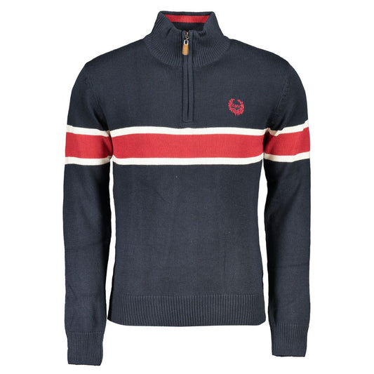 Gianmarco Venturi Blue Cotton Sweater
