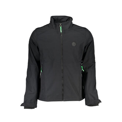 Gianmarco Venturi Black Polyester Jackets & Coat