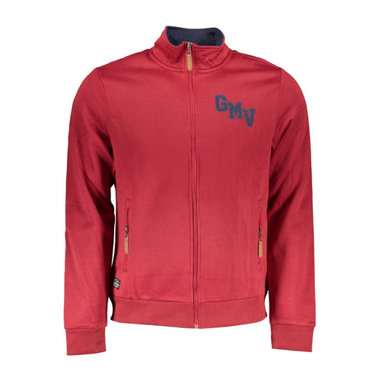 Gianmarco Venturi Red Cotton Sweatshirt