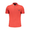 Gianmarco Venturi Red Cotton Polo Shirt