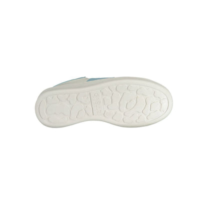 Gaelle Paris White Polyethylene Sneaker