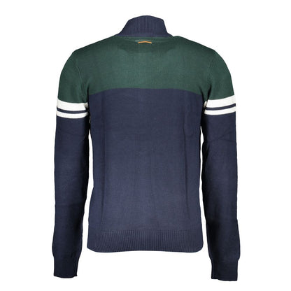 Gianmarco Venturi Blue Cotton Sweater