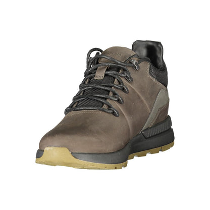Lumberjack Brown Polyester Sneaker