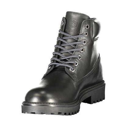 Lumberjack Black Polyester Sneaker