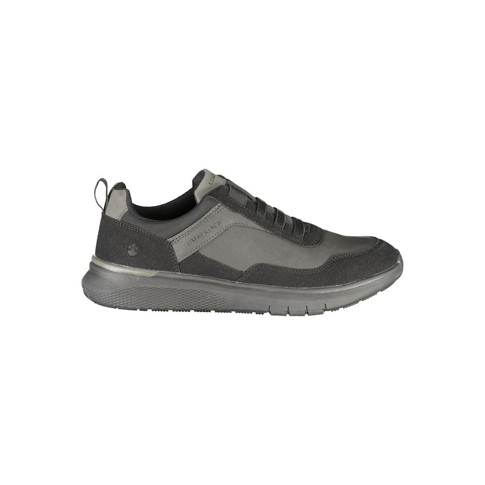 Lumberjack Black Polyester Sneaker