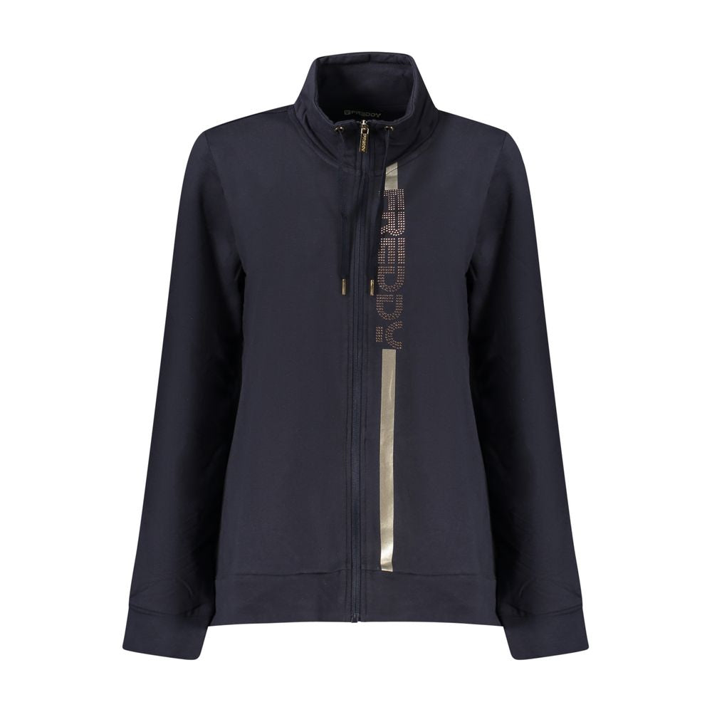 Freddy Blue Cotton Sweatshirt