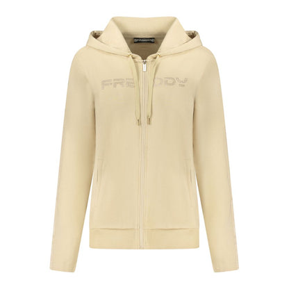 Freddy Beige Cotton Sweatshirt