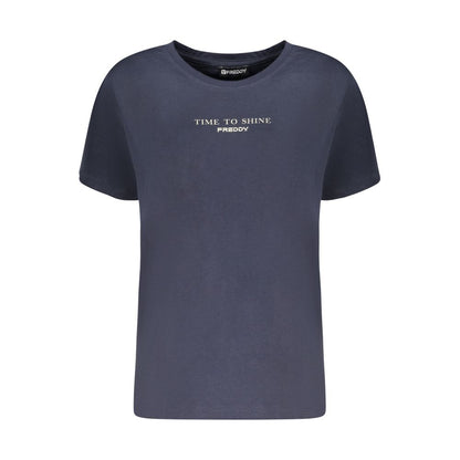 Freddy Blue Cotton T-Shirt