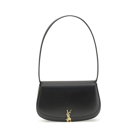 Saint Laurent Black Calf Leather Bos Taurus Shoulder Bag