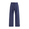 PINKO Blue Polyester Casual Pants
