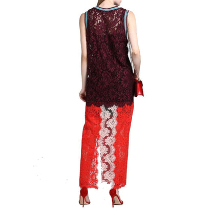 Dolce & Gabbana Lace Maxi Dress