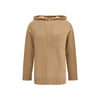 Max Mara Beige Wool Hoodie