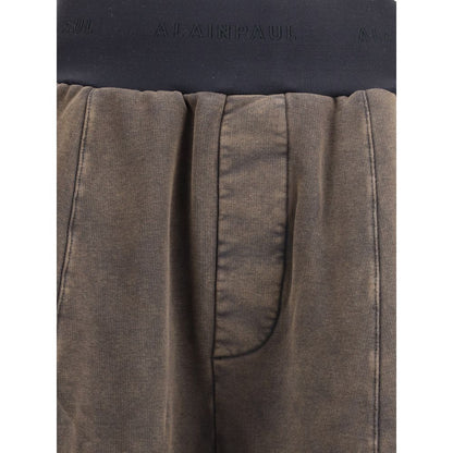 ALAINPAUL Knee Shape Sweatpants