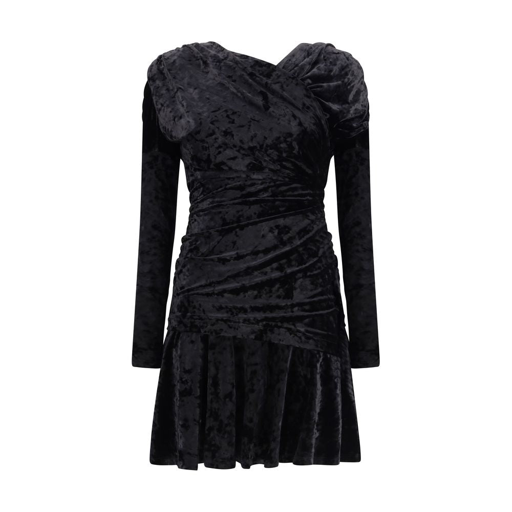 Ganni Ruched Mini Dress