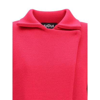 Ella Multicolor Merino Wool Coat