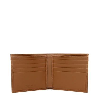 Prada Brown Fabric Wallets