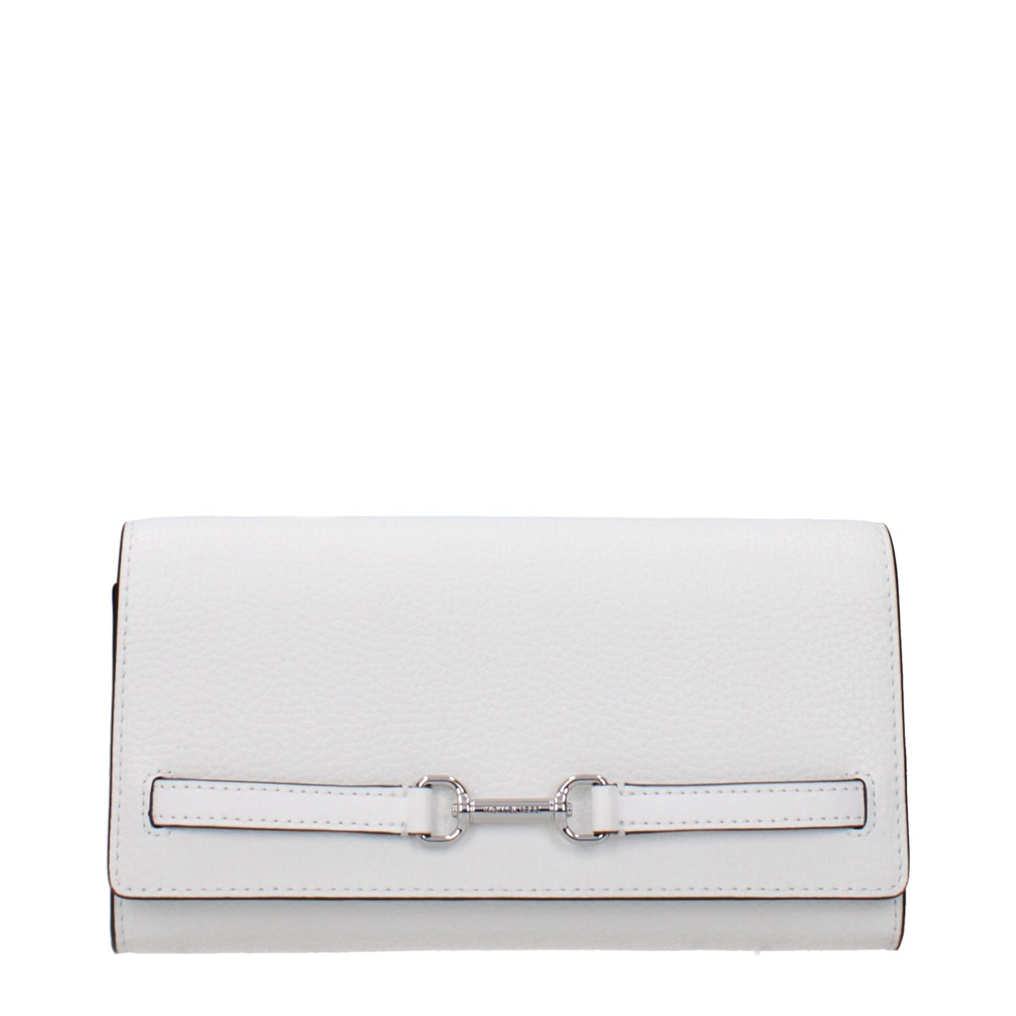 Michael Kors White Leather Clutch Bags
