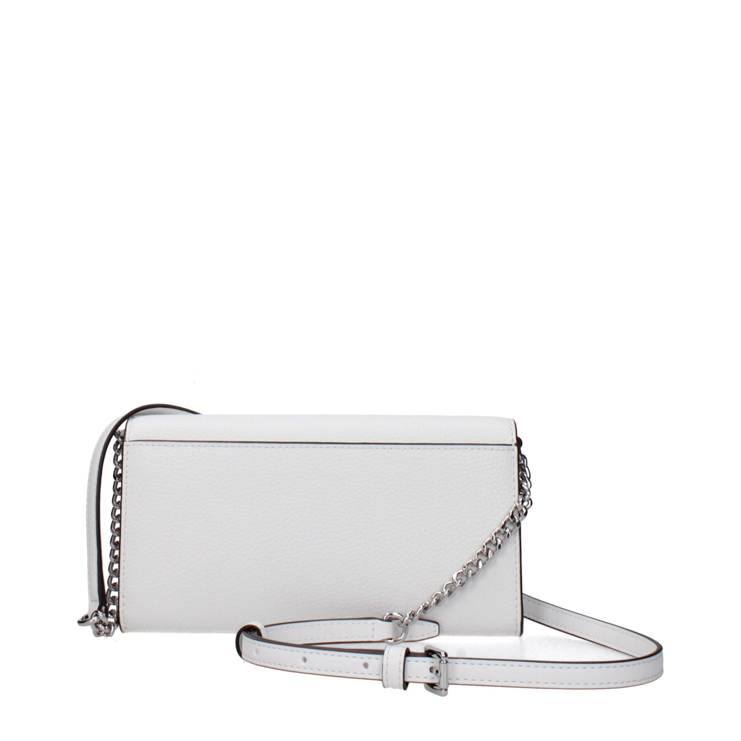 Michael Kors White Leather Clutch Bags