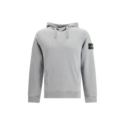 Stone Island grå bomulds sweatshirt