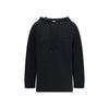 Max Mara Black Wool Hoodie