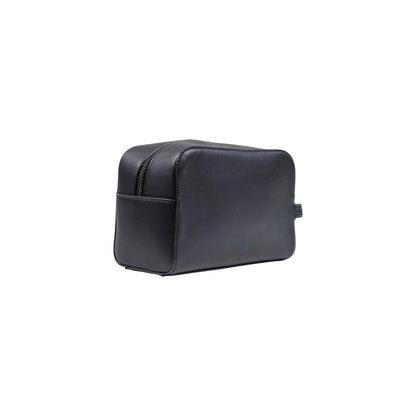 County of Milan Black Polyethylene Clutch Bag