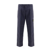 Stone Island Purple Cotton Casual Pants