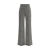Valentino Gray Wool Casual Pants