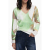 Desigual Green Elastane Sweater