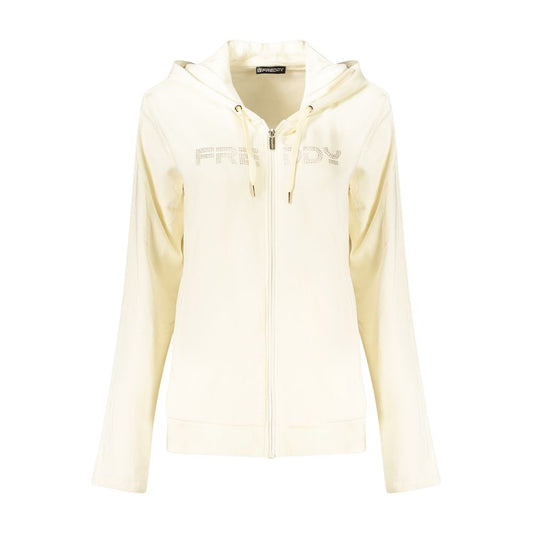 Freddy White Cotton Sweatshirt