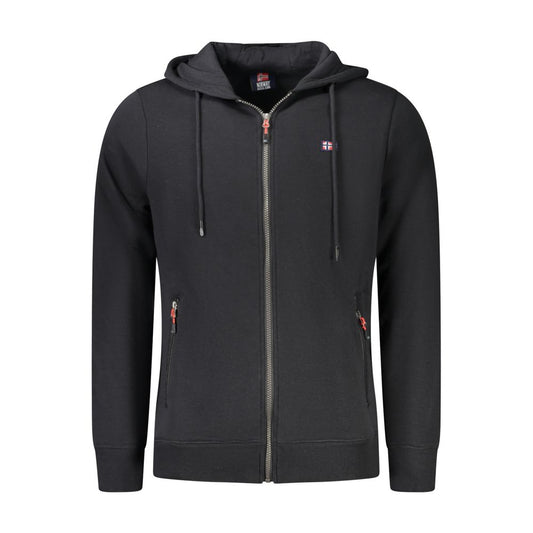 Norway 1963 Black Cotton Sweatshirt