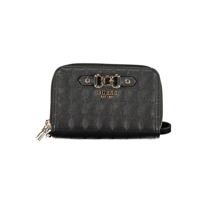 Guess Jeans Black Polyethylene Wallet