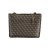 Guess Jeans Brown Polyethylene Handbag