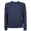 Emilio Romanelli Blue Cashmere Men Sweater