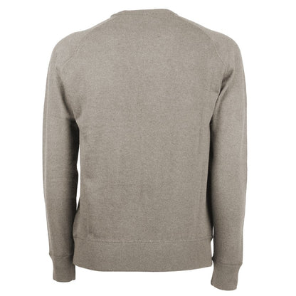 Emilio Romanelli Beige Cashmere Men Sweater