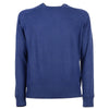 Emilio Romanelli Blue Cashmere Men Sweater