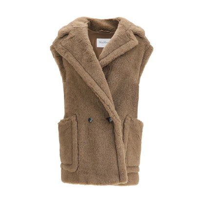 Max Mara Brown Alpaca Vicugna Pacos Coat