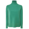 Emilio Romanelli Green Cashmere Women Sweater