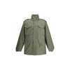 ALPHA INDUSTRIES Green Cotton Jackets And Coat