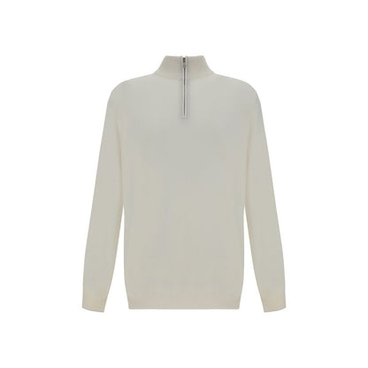 Brunello Cucinelli White Cashmere Cashmere Sweater