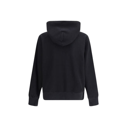 Sacai Black Cotton Sweatshirt
