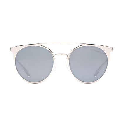 Emporio Armani Gray Metal Sunglasses