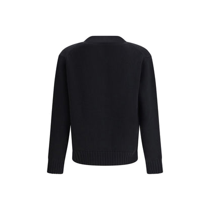 Moncler Black Fleece Wool Cardigan