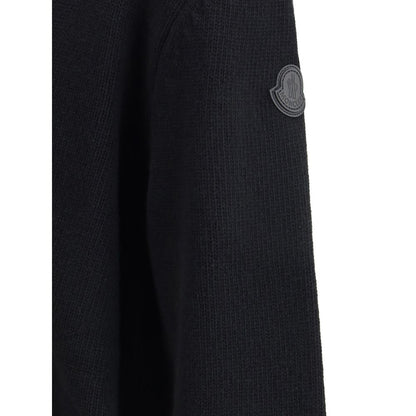 Moncler Black Fleece Wool Cardigan