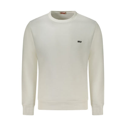 Rifle White Cotton Sweatshirt